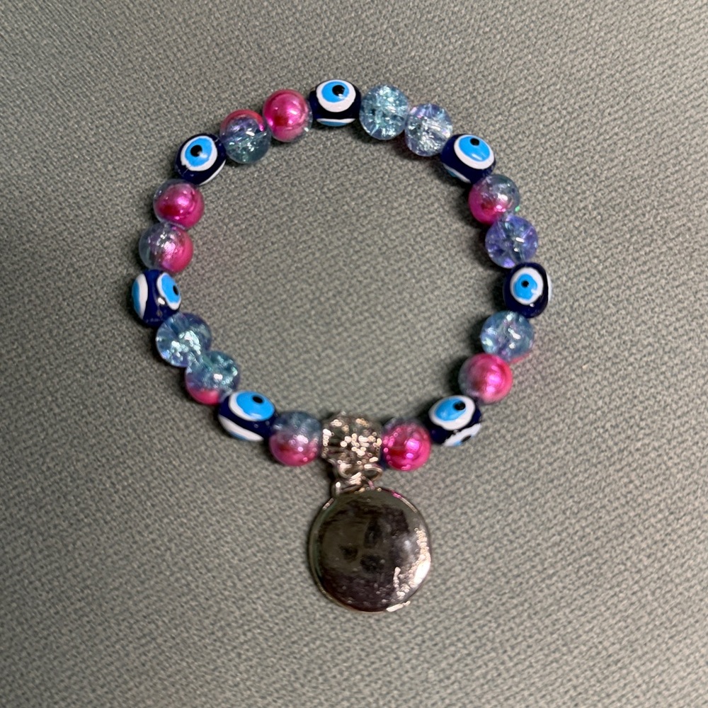 COLORFUL EVIL EYE BRACELET FROM GREECE - Picture 5 of 5